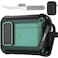 valkit Valkit for Airpods Pro Case Cover with Lock Military Armor Series FullBody AirPod Pro Case with Keychain Cool Air Pod Pro Shockproof Protective Case for AirPods Pro 2019 BlackGreen