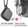 HOOKMEMO Waterproof Case for AirPods 4 Case 2024 Black