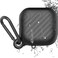 HOOKMEMO Waterproof Case for AirPods 4 Case 2024 Black