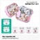 wenew WENEW Case for AirPods Pro Pro 2 Case Cover Secure Lock Automatic Snap Switch Clip Cleaner Kit Lanyard Women Stylish Flower Full Body Hard Shell Front LED Visible Pink Flower AirPods Pro Pro 2