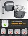 Wowwat Silicone Case for AirPods 4 Case 2024Black