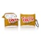 YLFYSF Airpods Pro Silicone Case 3D Cartoon Funny Cute Cover Compatible for Apple Airpods Pro Snacks Food Series 1 Chocolate Twix