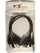 YCS basics 5 Pack of YCS Basics 1 Foot 35mm Headphone Extension Cables