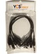 YCS basics 5 Pack of YCS Basics 1 Foot 35mm Headphone Extension Cables