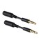 Accessonico 2 Pack Headphone Jack Adapter Android Phone Ultra Slim Audio Extender Replacement for Life Proof 35 mm Short Extension Cable AUX Skinny Dongle Compatible with Lifeproof