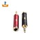 Cable Matters 2Pack 35mm to 14 Adapter 18 Male to 14 Female Microphone Adapter Jack 635mm to 35mm Headphone Jack Adaptor