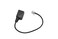 Headset Buddy Female RJ9 to Male Headset Adapter Cable Black