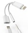 HOYULLI Iphone AUX Adapter for Headphone Jack Cable Dongle 2in1 Lightning to 35mm Splitter Charge Cord MFI Certified Audio Charging Adaptador Para for 13 12 11 Pro Max Mini X 8 7 Plus Ipad Music Earbu