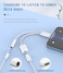 HOYULLI Iphone AUX Adapter for Headphone Jack Cable Dongle 2in1 Lightning to 35mm Splitter Charge Cord MFI Certified Audio Charging Adaptador Para for 13 12 11 Pro Max Mini X 8 7 Plus Ipad Music Earbu