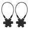 JOYISEN 2PCS Multi Headphone Splitter 35mm Headphone Audio Jack Splitter 1 Male to 5 Port Female Earphone Headset Adapter Black