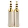 LEOU New 25mm Male to 35mm Female Audio Headphone Adapter 2 PCS 25M35F2PCS