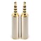 LEOU New 25mm Male to 35mm Female Audio Headphone Adapter 2 PCS 25M35F2PCS