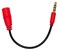 Long Tail Products Headset Buddy 25mm Headset to 35mm Adapter Compatible with Most Smartphones