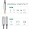 MORELECS Morelecs 35mm Male to Dual 35mm Female Headset Splitter with Separate Microphone and Headphone for PC PS4 Gaming
