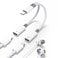 Subynanal USB C to Lightning Headphone Audio AdapterLighting to USBC Adaptor with Earphone ChargeType to iPhone Converter Dual C to Headphones Adapter