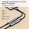 Thousover USB C to 35mm Headphone and Charger Adapter2in1 USB C to Aux Audio Adapter with PD 60W Fast Charging Compatible with Apple iPhone 1717Plus17Pro16 Pro MaxSamsung S24S23S22iPadPixel 76