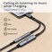 Thousover USB C to 35mm Headphone and Charger Adapter2in1 USB C to Aux Audio Adapter with PD 60W Fast Charging Compatible with Apple iPhone 1717Plus17Pro16 Pro MaxSamsung S24S23S22iPadPixel 76