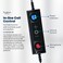 TruVoice USB to QD Adapter Cable Compatible with any Plantronics Poly or Headset with a Quick Disconnect QD Includes inLine Volume Control and Mute Functionality