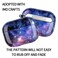 YOMPLOW Airpods Pro Case Marble Protective Hard Case Cover Skin Portable Shockproof Women Girls with Keychain for Apple Airpods Pro Charging Case Galaxy Marble