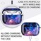 YOMPLOW Airpods Pro Case Marble Protective Hard Case Cover Skin Portable Shockproof Women Girls with Keychain for Apple Airpods Pro Charging Case Galaxy Marble