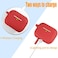 DGege Silicone Case Cover Compatible with Apple AirPods Pro Protective Soft Case with Carabiner for Airpods Pro 2