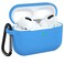 DGege Silicone Case Cover Compatible with Apple AirPods Pro Protective Soft Case with Carabiner for Airpods Pro 2