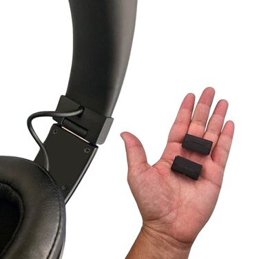 EMALPE Emalpe Replacement Hinges for Skullcandy Crusher Wireless OverEar Headphones 2 Sides Black Emalpe24