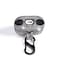 HIDAHE Bling Glitter Luxury PU Leather Case Cute Girls Kids Protective Case for AirPods1 2 Charging CaseGrey