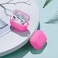 Lerobo Designed for AirPods Pro 2 Case Cover Night Glow Full Protective Silicone Cover Compatible with Airpod Pro Case with KeychainFront LED VisibleNightglow Purple