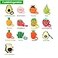 LEWOTE Silicone Case Compatible for Apple Airpods 12 Funny Cute Cover Fruit and Vegetable SeriesWatermelon