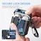 Maxjoy for AirPods 2nd Generation Case Cover AirPods Case with Lock Gen 2 Hard Shell Rugged Shockproof Protective Cover with Keychain Cleaner Kit Compatible with Apple AirPods2 AirPods1 Blue Camo
