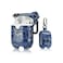 MODOS LOGICOS Leather Charging Case Cover for AirPods 12 Secure SnapFastener Compatible with Apple AirPods 12 Generation Cro Blue