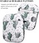 LitoDream Protective Hard Case Cover Compatible with AirPods 21 Generation Skin Portable Shockproof Women Girls Men with Keychain Cactus