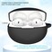 Suttkue Compatible with OnePlus Buds 4 Case CoverShockProofPremium Silicone with KeychainLanyardCleaning AccessoriesBlack