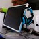 VizGiz 2 Pack Headphone Stand Hook Headset Holder Hanger Stickon Support for Computer Over Ear Earphone PC Monitor Screen Edge Desk Top Wall Gaming Storage Rack Organizer