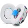 WC Freeze Nova Pro Wireless Cooling Gel Earpads for Arctis Nova Pro Wireless Nova Elite Nova Pro Omni Doesnt Fit Other Models by Wicked Cushions Extra Thick Comfortable 90s White