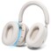 WC SweatZ XM5 Patented Earpad Sweat Covers for Sony WH1000XM5 by Wicked Cushions Full 360 Earpad Protection Sweatproof Easily Washable Silver