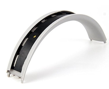 Learsoon Replacement Top Headband Foam Cushion Pad Repair Parts for Beats by DrDre Studio 20 Studio 30 Wired Wireless OverEar Headphone White