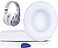 SoloWIT Replacement Ear Pads Cushions for Beats Studio 2 Studio 3 Wired Wireless Headphones Earpads with Soft Protein Leather Noise Isolation Memory FoamAdded Thickness White