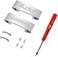 Fadmew Studio 3 Hinge Replacement Parts as Same as the OEM Accessories Durable Repair Kit Compatible with Beats by Dre Studio3 A1914 Studio2 WiredWireless Studio Pro A2924 Headphones Silver