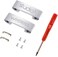 Fadmew Studio 3 Hinge Replacement Parts as Same as the OEM Accessories Durable Repair Kit Compatible with Beats by Dre Studio3 A1914 Studio2 WiredWireless Studio Pro A2924 Headphones Silver