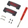 Fadmew Studio 3 Replacement Parts as Same as the OEM Accessories Hinge Durable Repait Kit Compatible with Beats Studio3 A1914 Studio2 WiredWireless Studio Pro A2924 Headphones Defiant BlackRed