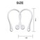 SUOFEIK 3 Pairs Ear Hooks for AirPods 1234 and AirPods Pro 12 Secure Fit AntiSlip Ear Holder Comfortable for Enhanced Stability During Workouts Running Sports2Pairs White 1pair Black
