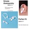 SUOFEIK 3 Pairs Ear Hooks for AirPods 1234 and AirPods Pro 12 Secure Fit AntiSlip Ear Holder Comfortable for Enhanced Stability During Workouts Running Sports2Pairs White 1pair Black