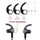 Vezukv 3 Pairs LMS Silicone Earbuds Tips Replacement Eartips 3 Pairs LMS Sports Earbuds Wingtips Rubber Ear Fins Stabilizer Earhook Compatible for Beats Flex Beats X Sony Jvc More in Ear Earpone
