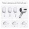 nuoxidepet 3 Pairs Replacement Ear Tips for Airpods ProAirpods Pro 2 Generation with Noise Reduction Hole Builtin dust Guard Screen Silicone Ear Tips for Airpods Pro with Portable Storage BoxSML