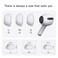 nuoxidepet 3 Pairs Replacement Ear Tips for Airpods ProAirpods Pro 2 Generation with Noise Reduction Hole Builtin dust Guard Screen Silicone Ear Tips for Airpods Pro with Portable Storage BoxSML