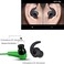 GGZZ 3 Pairs SML Replacement AntiSlip Silicone Eartips Earbuds Ear Tips Buds Eargels Compatible for Synchros Reflect BT Sports Wireless inEar Earphones Black