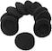 Limentea 5 Pairs 40mm Earpads Ear Pad Foam Cushion Headset Cover Sponge for Motorola S305 Q21 Q23 Q23 MDRQ22LP MDRQ33 Panasonic RR930 Logitech H555 Headphones