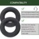 ACCIUK Replacement Ear Pads Compatible with Beyerdynamic DT770Pro DT880Pro DT 990Pro Headphones Made of New iceFeeling Gel Memory Foam Headphone Replacement Ear pad Accessories 1 Pair Black